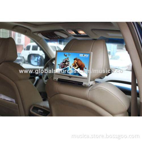 9" wide screen car headrest monitor